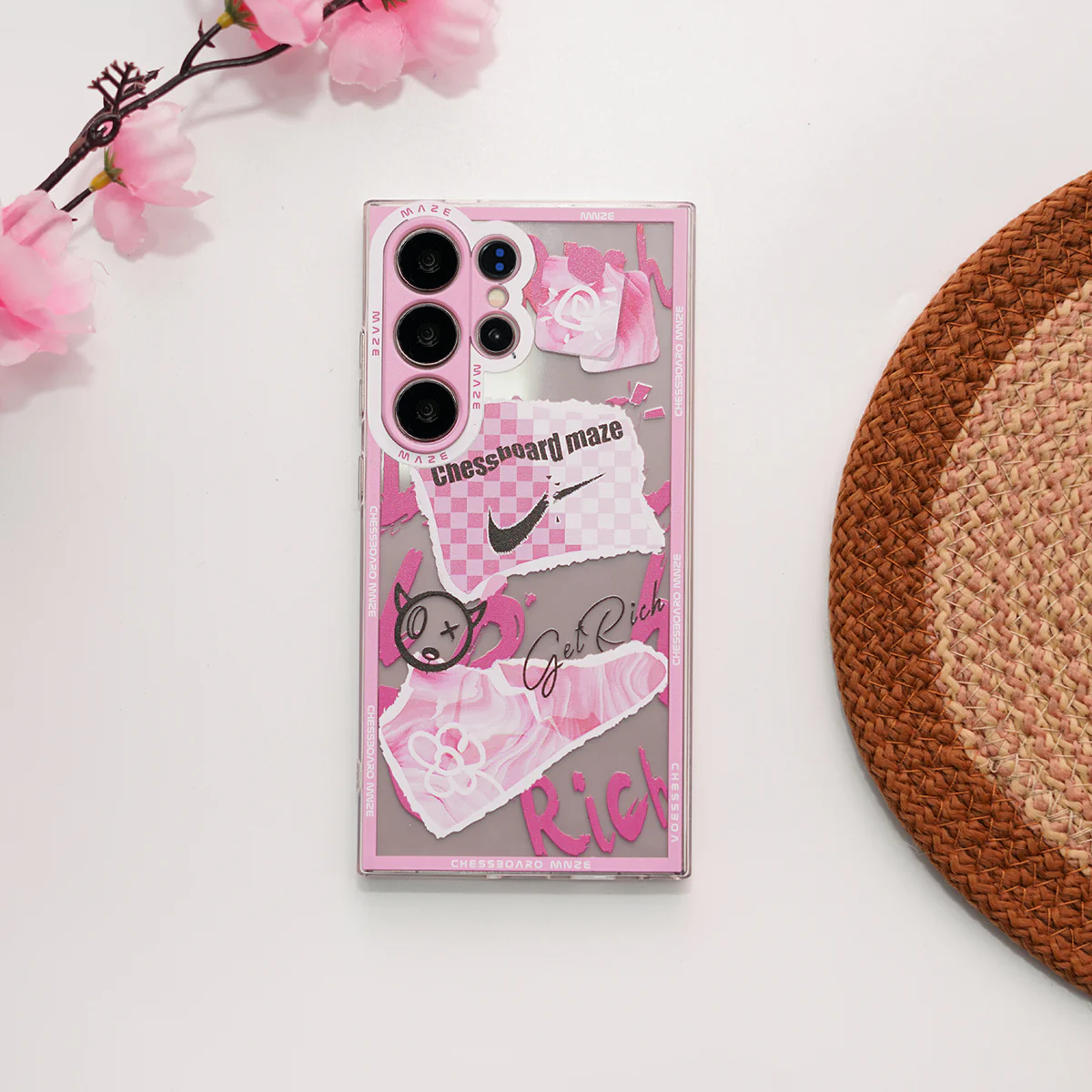 Pink Maze Street Art Case