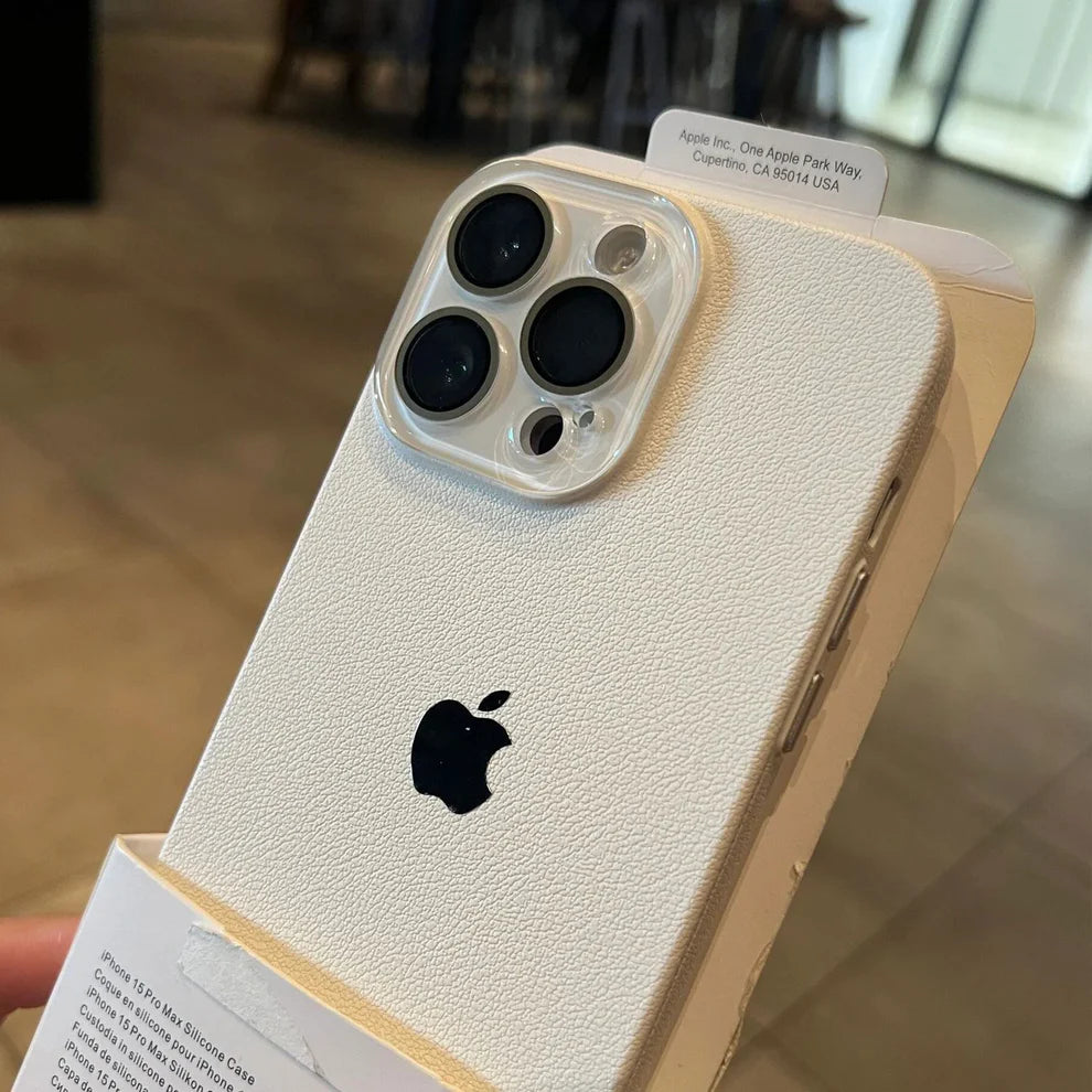 Clear Guard Lychee Logo Case