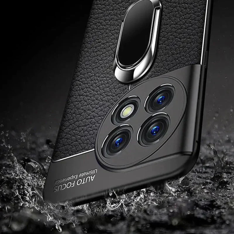 OnePlus - Elegance Leather Ring Stand Case