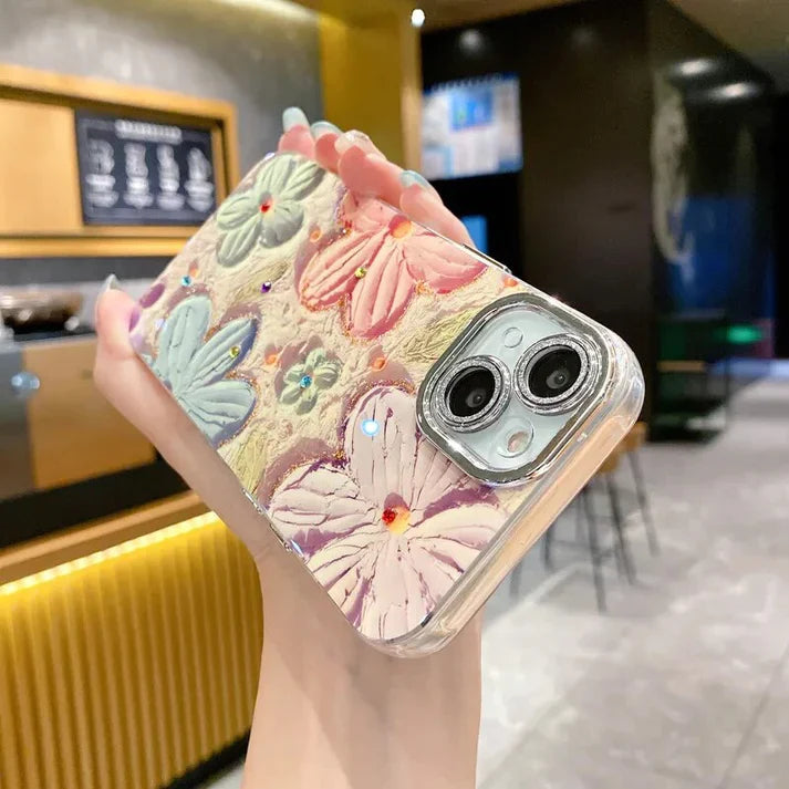Blooming Retro Floral Case - iPhone