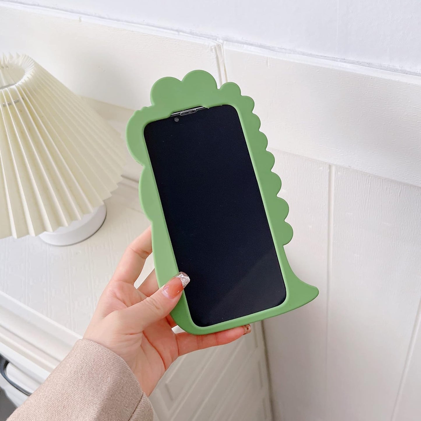 Cute Crocodile Soft Silicone Case