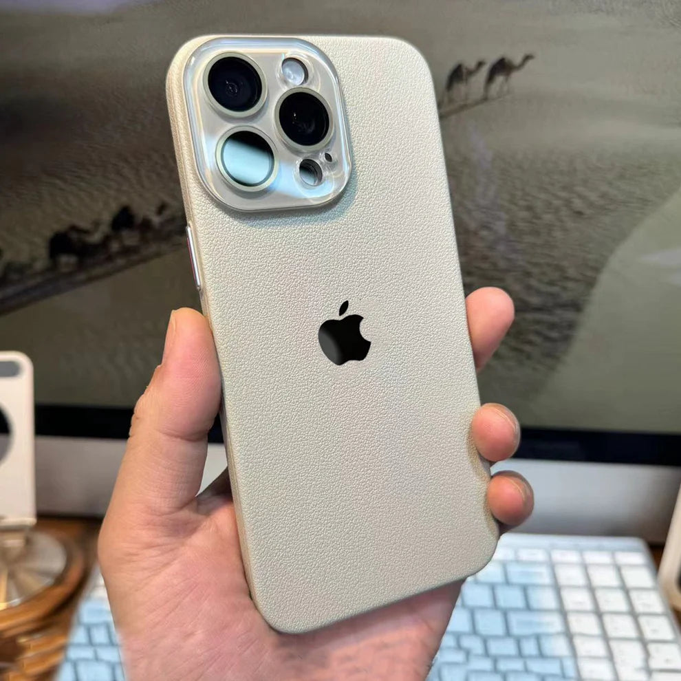 Clear Guard Lychee Case - IPhone