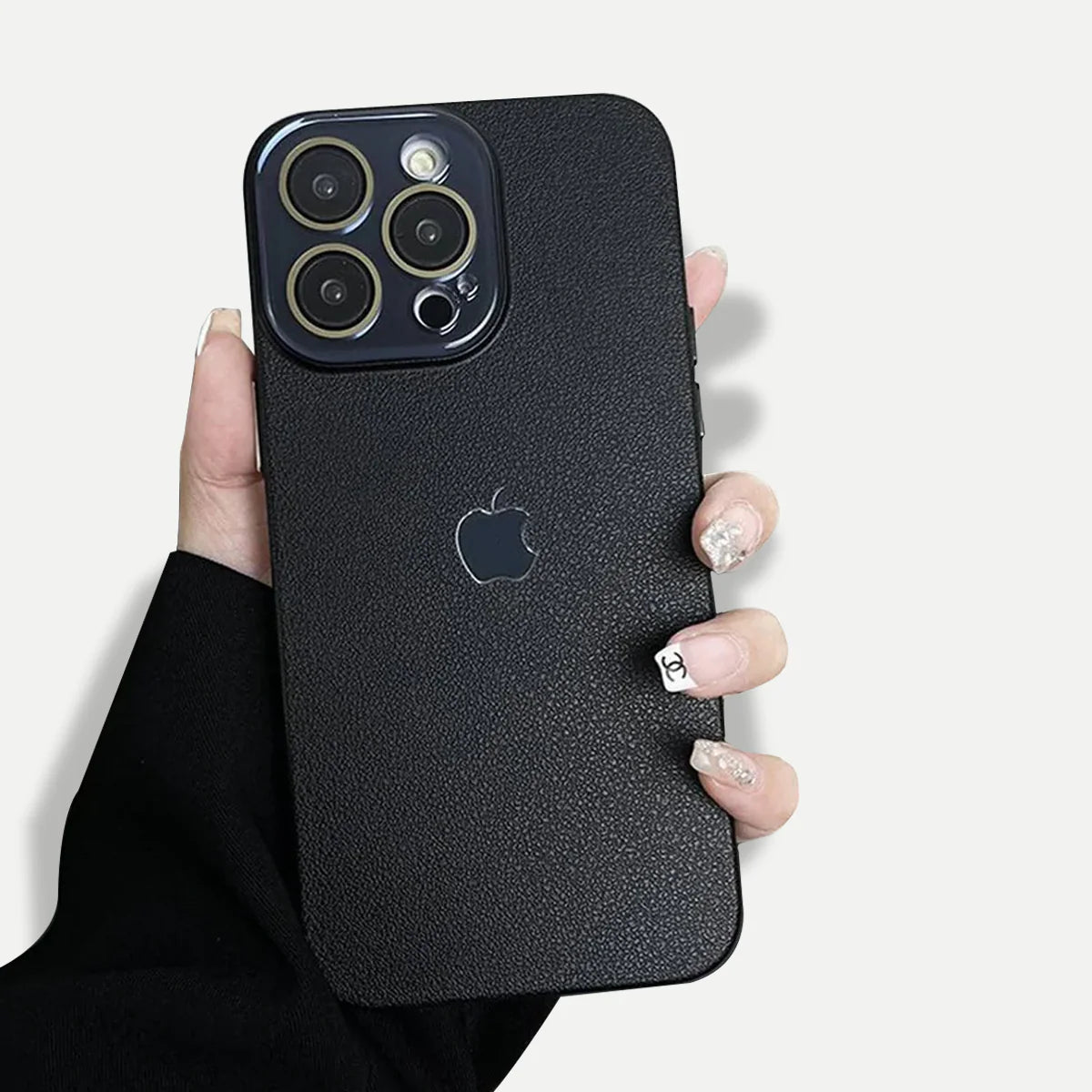 Clear Guard Lychee Logo Case