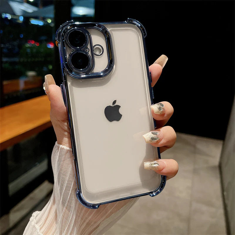 Crystal Edge Transparent Bumper Case - iPhone