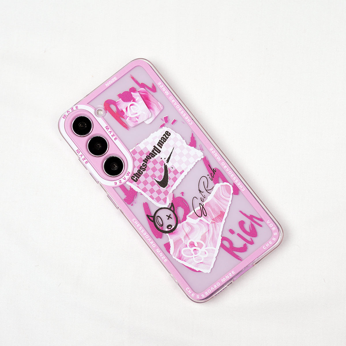 Pink Maze Street Art Case