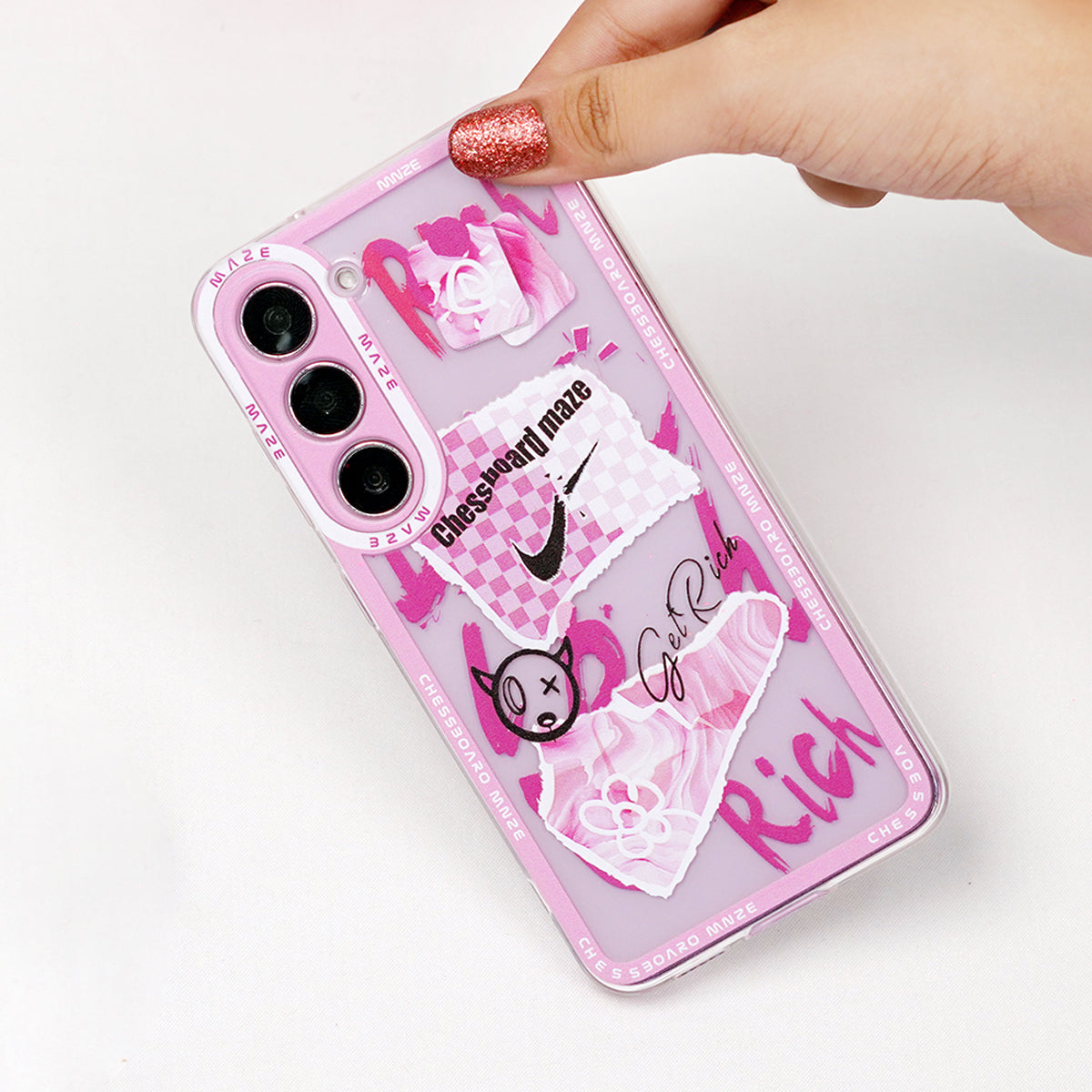 Pink Maze Street Art Case