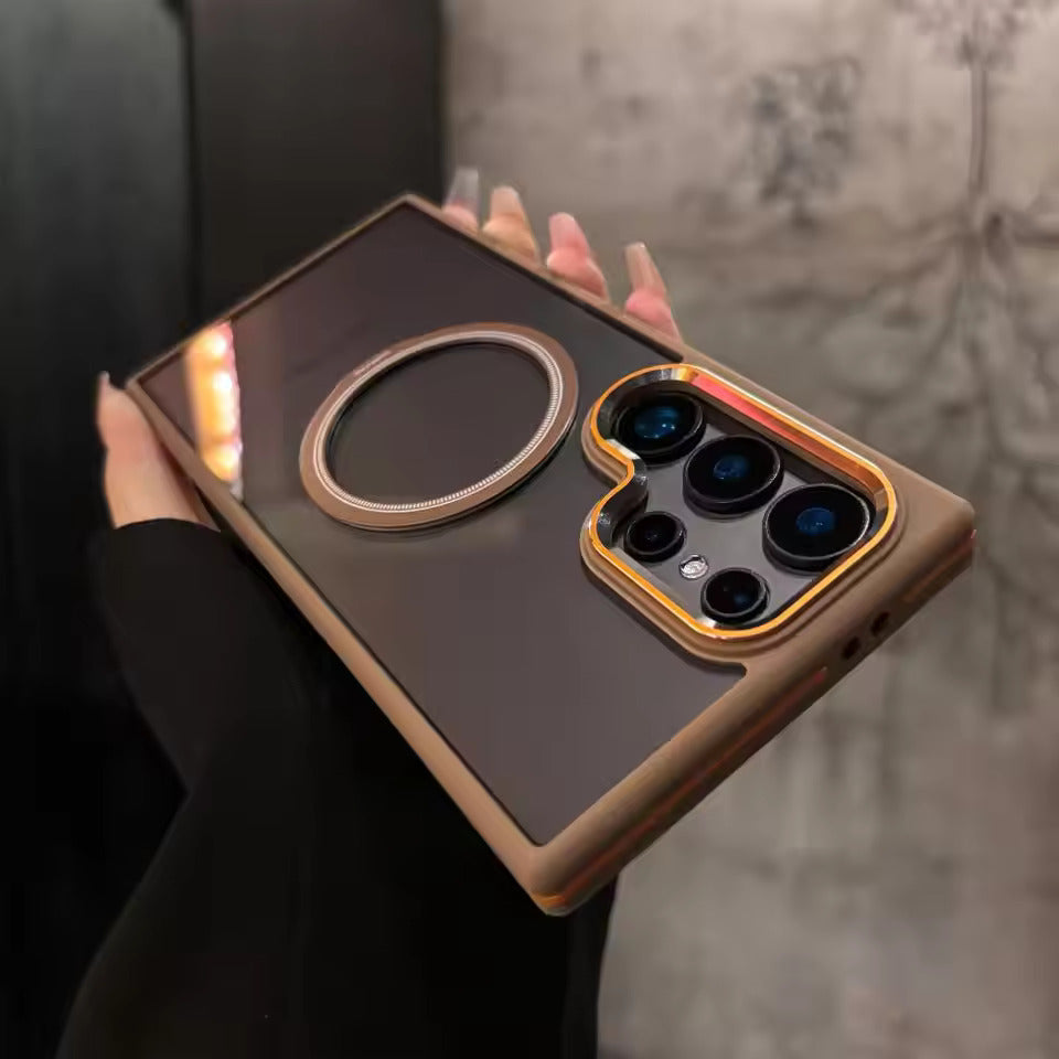 Royal Frame Transparent Case