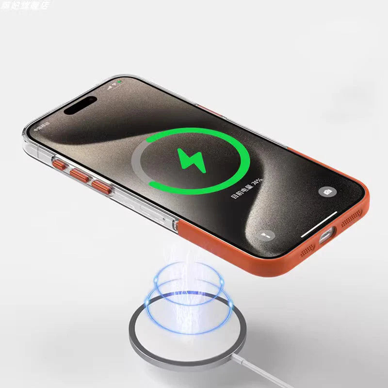 Transparent MagSafe Shell Case