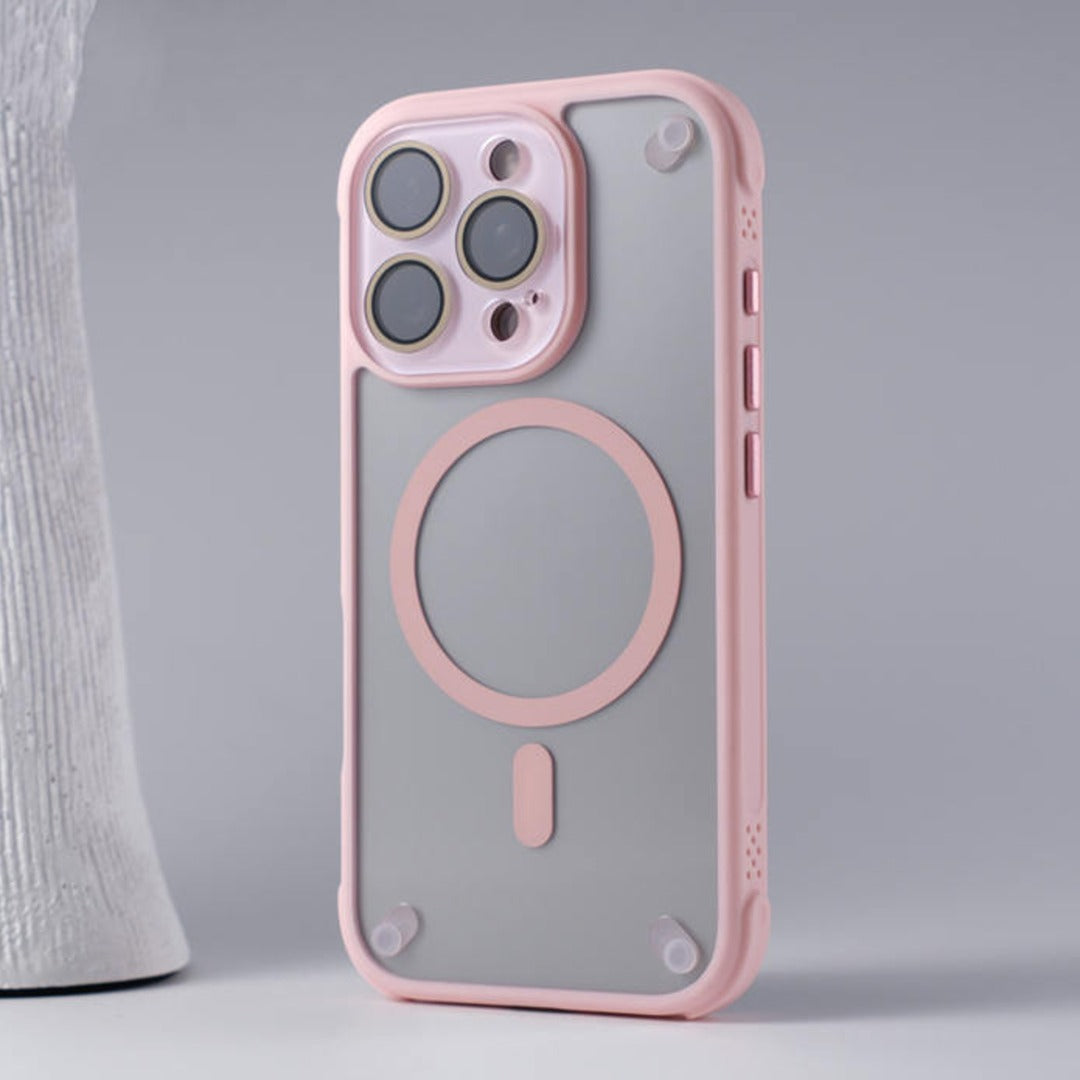 iPhone Series - Transparent Anti slip Cooling MagSafe Case
