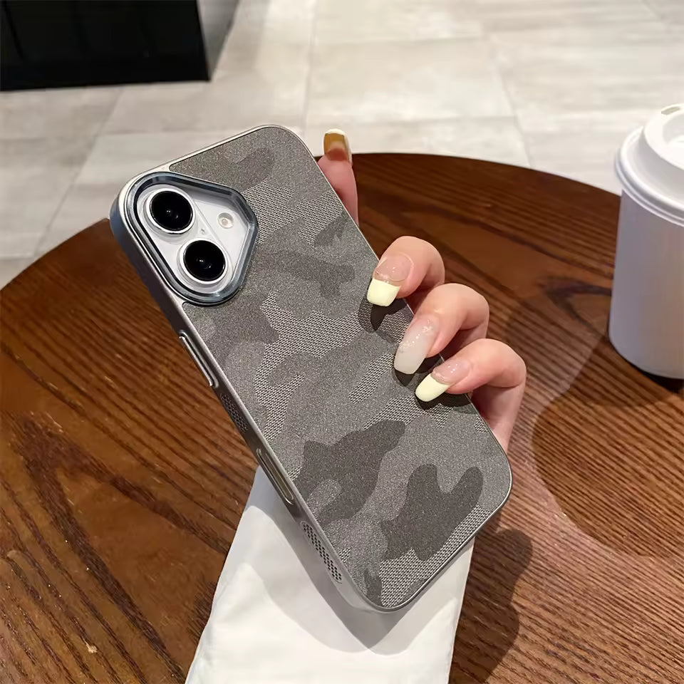 Luxury Camo Grip Case