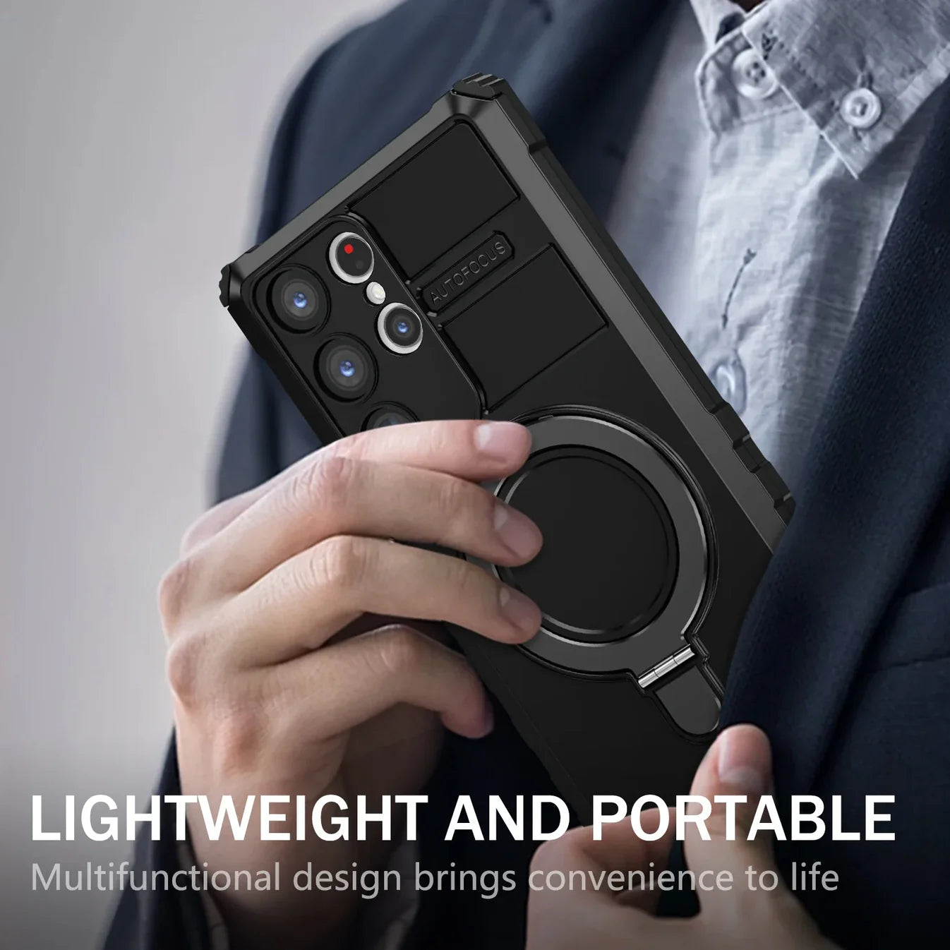 Magnetic Armor Bracket Case