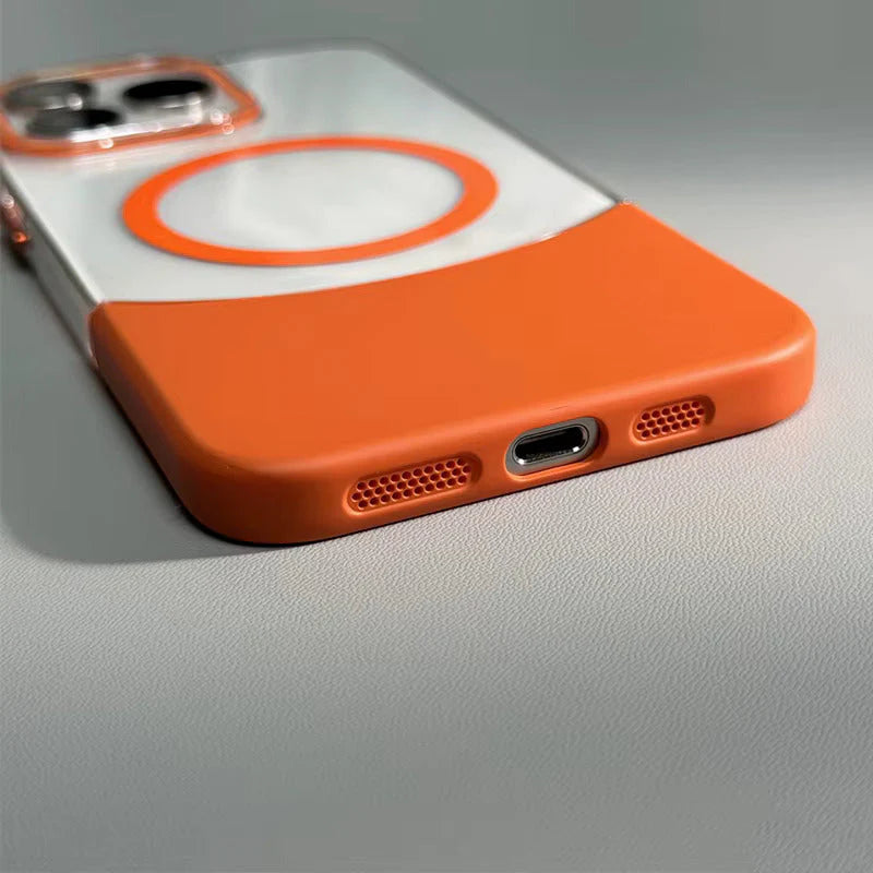 Transparent MagSafe Shell Case
