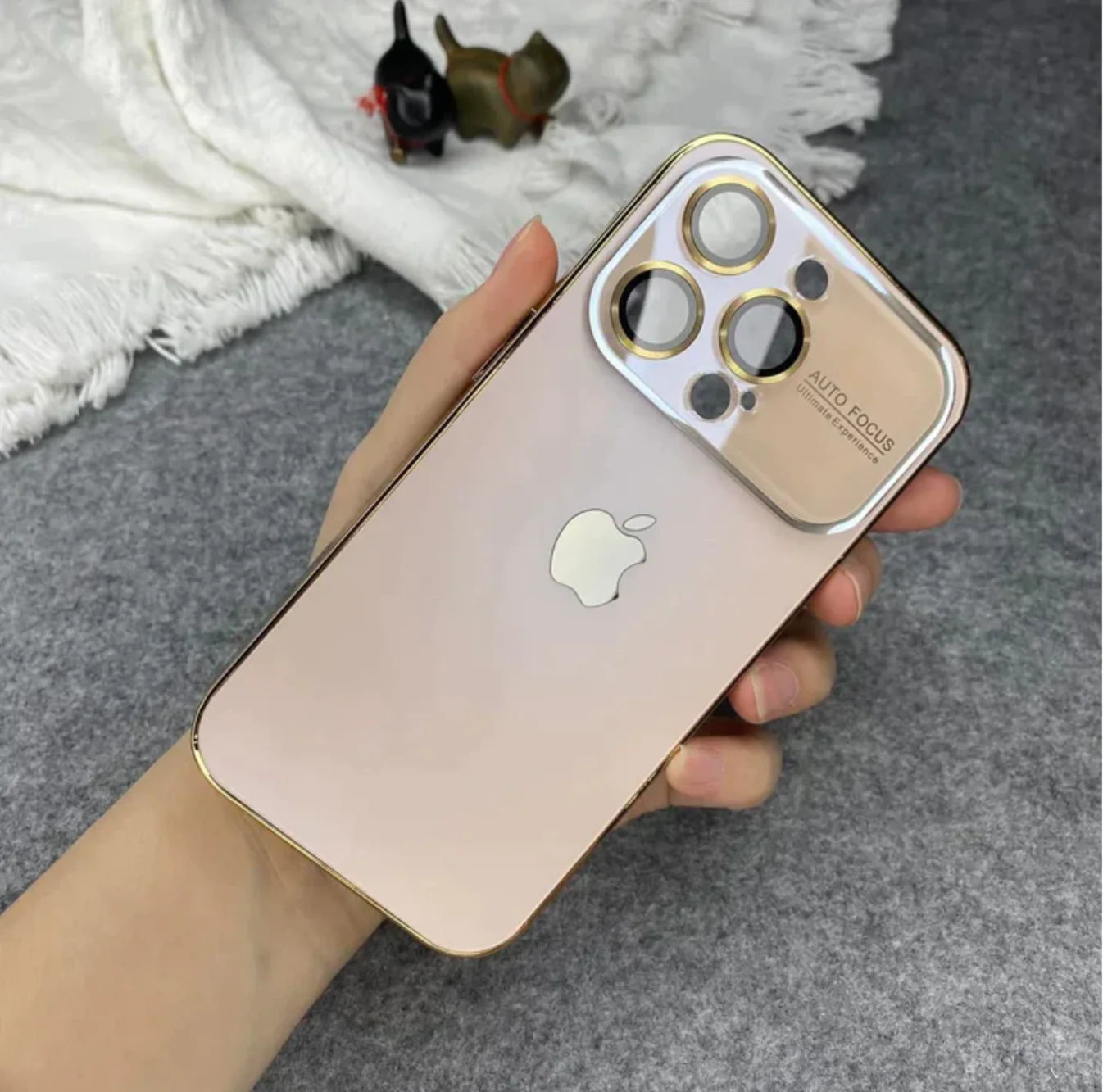 Electroplated Chrome Lens Case
