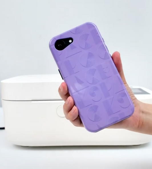 Geometric Lavender Case