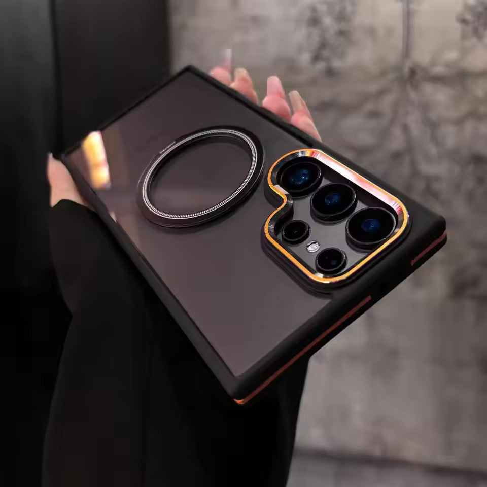 Royal Frame Transparent Case