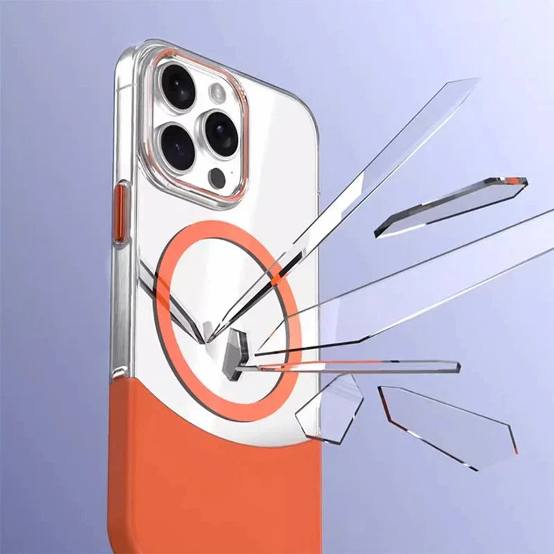Transparent MagSafe Shell Case