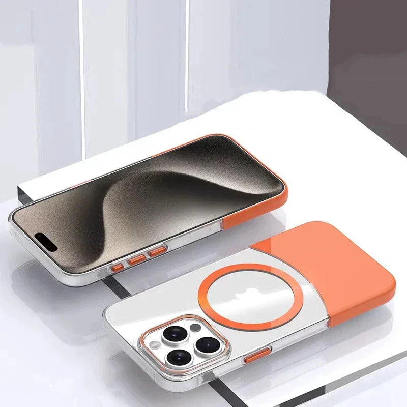 Transparent MagSafe Shell Case
