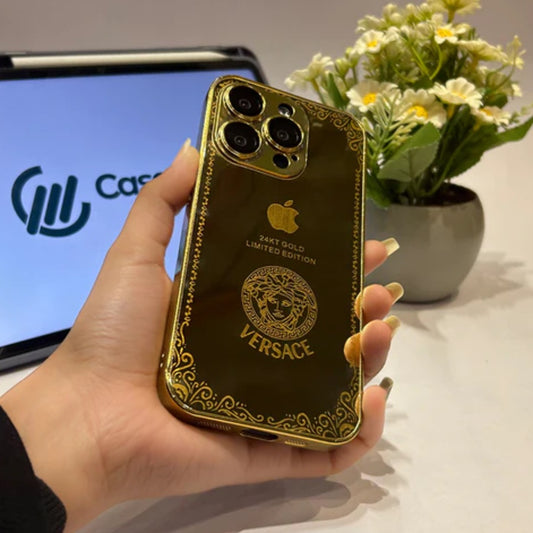 Luxe Camera Protective Gold Plated Case - iPhone