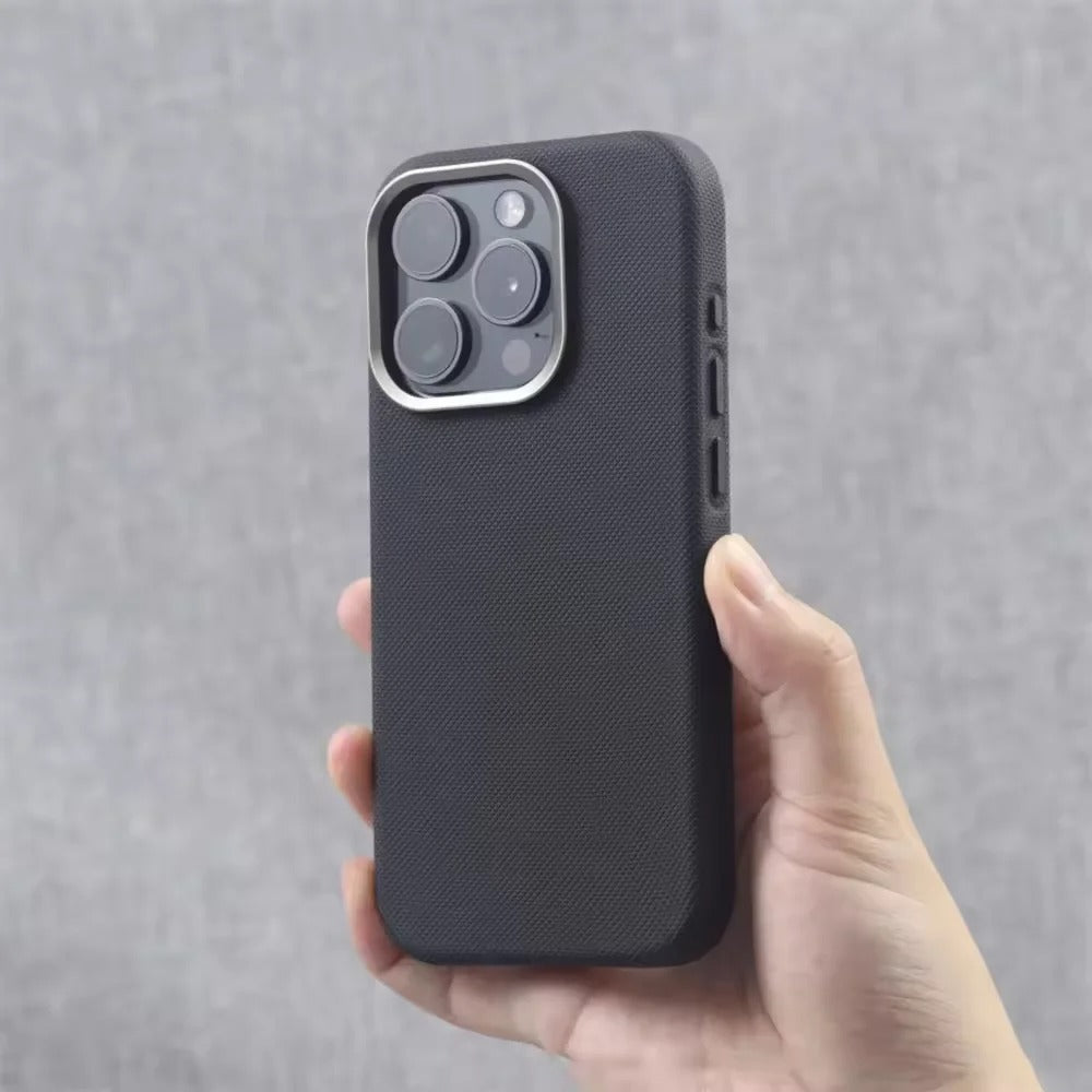 Diamond Texture Leather Case - iPhone