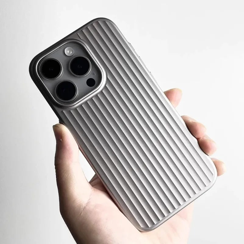 Corrugated Pattern Case - iPhone