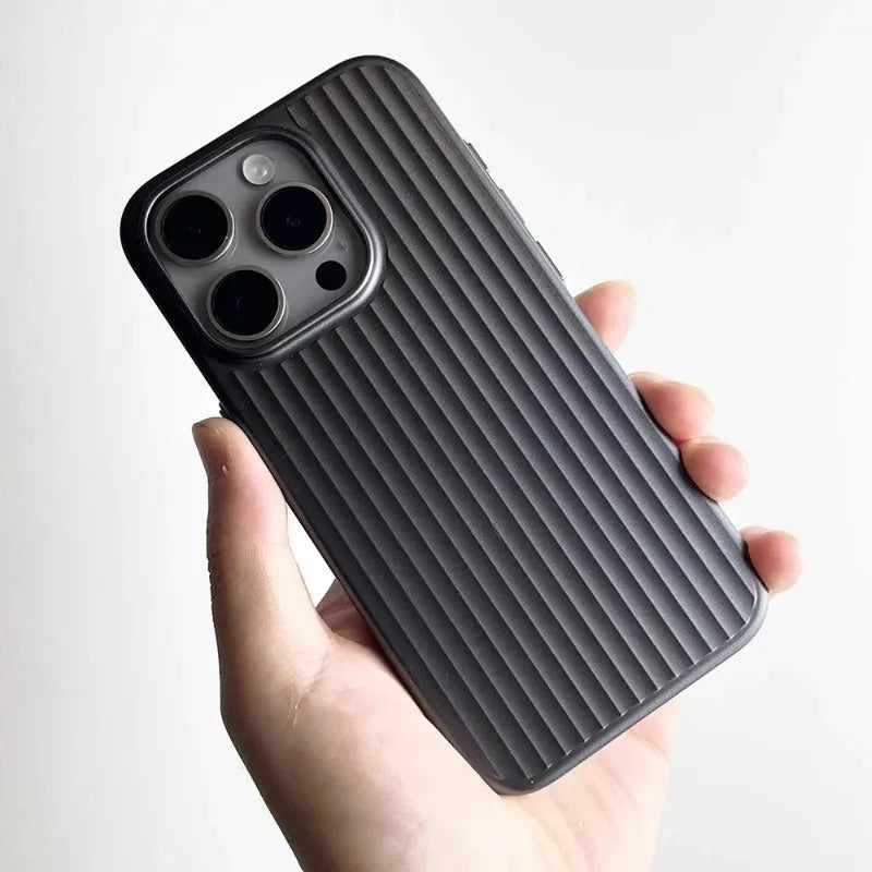 Corrugated Pattern Case - iPhone