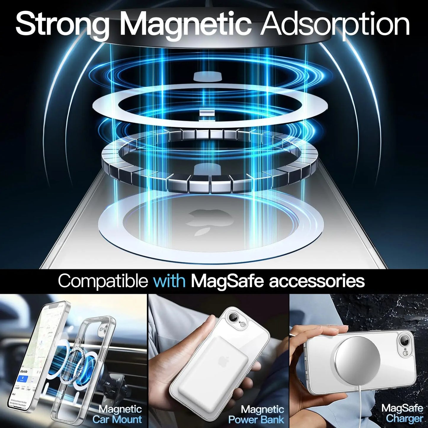 Transparent Magsafe Case