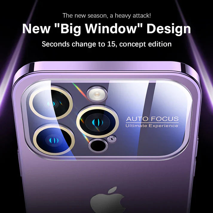 Electroplated Chrome Lens Case