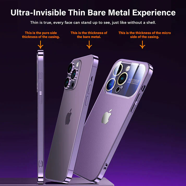Electroplated Chrome Lens Case