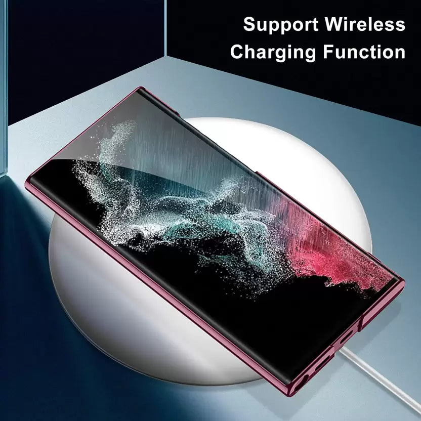 Anti-Yellowing Transparent Kickstand Protective Case