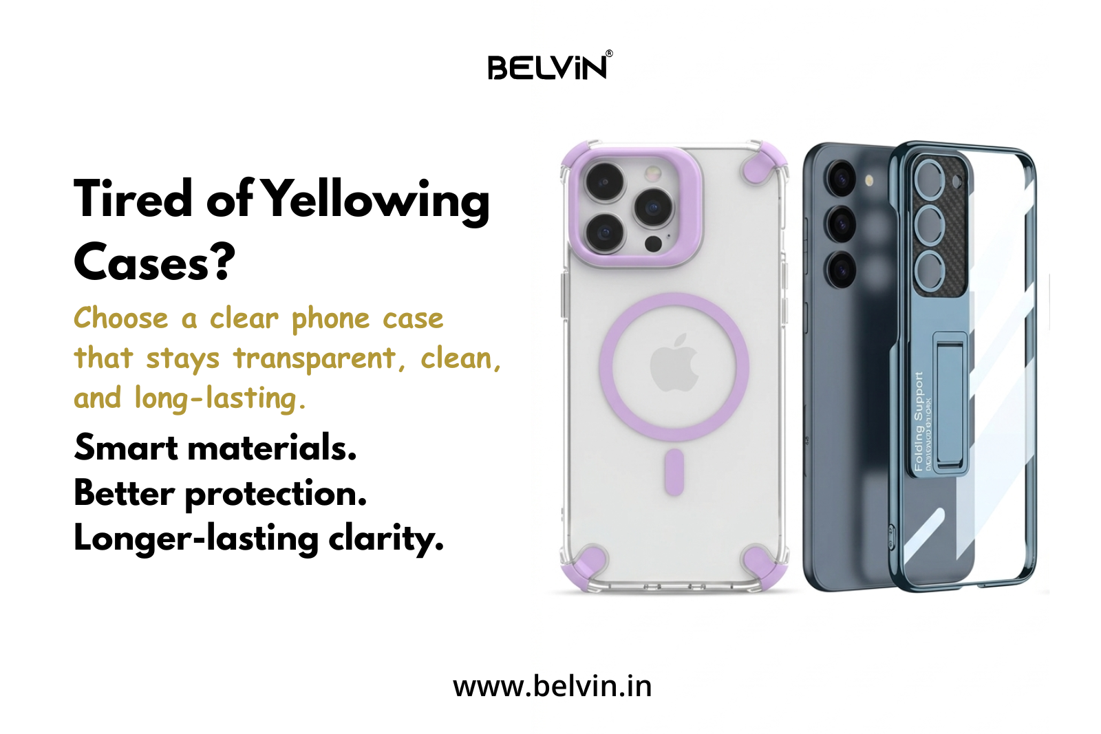 Best Anti-Yellow Clear Cases