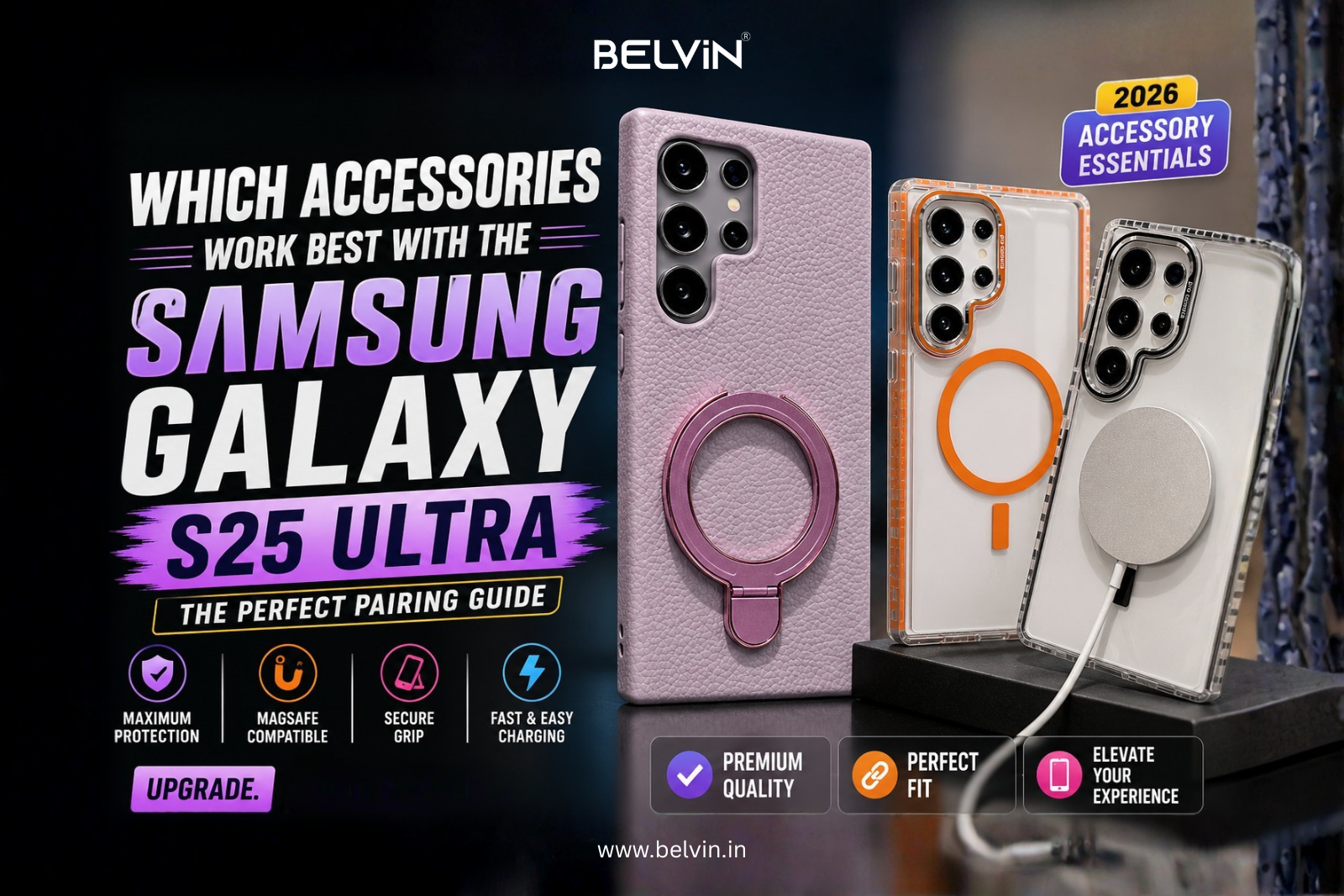 Best Samsung Galaxy S25 Ultra Accessories India: Cases, Chargers & More