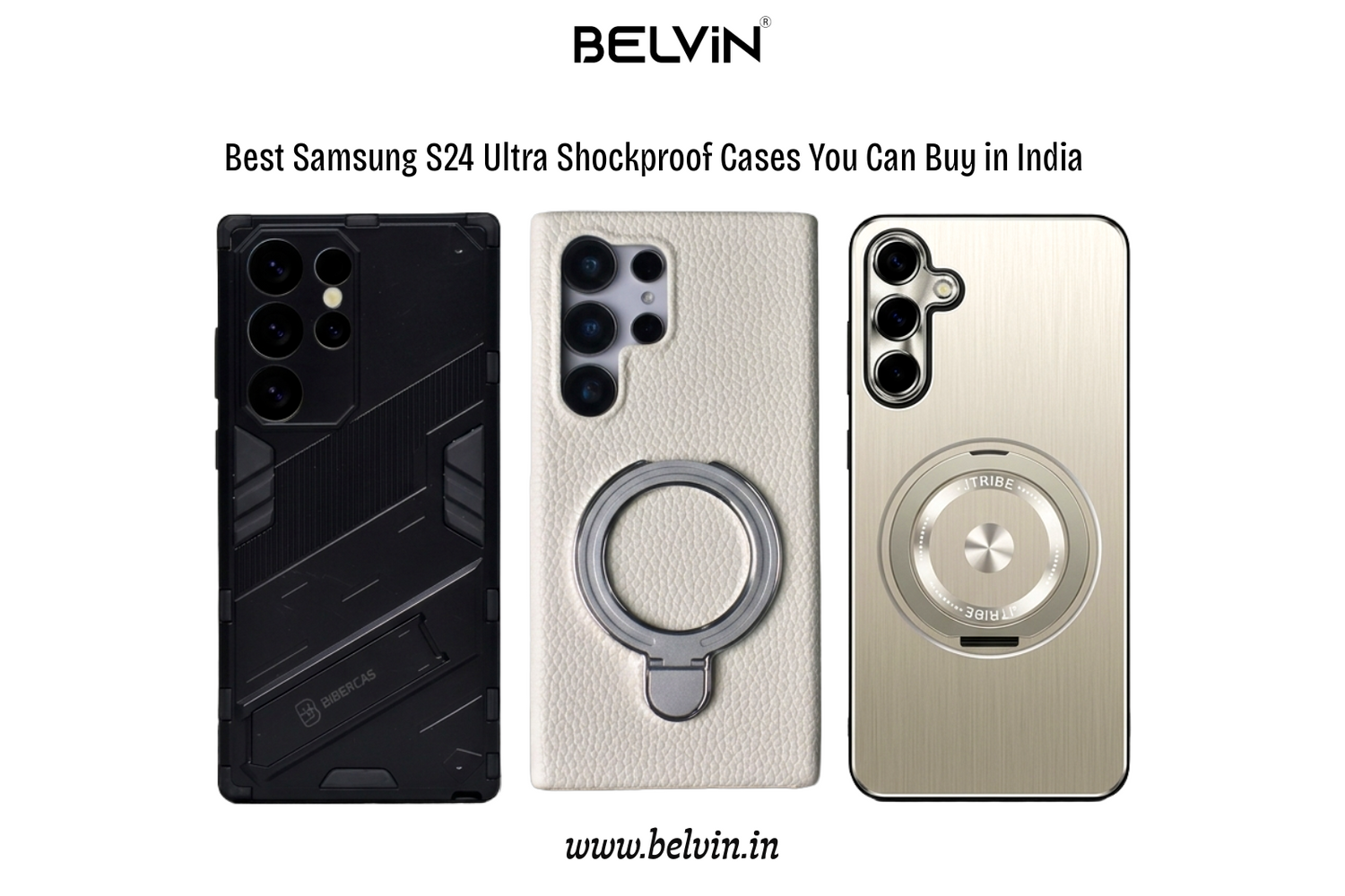 Best Samsung S24 Ultra Shockproof Cases You Can Buy in India