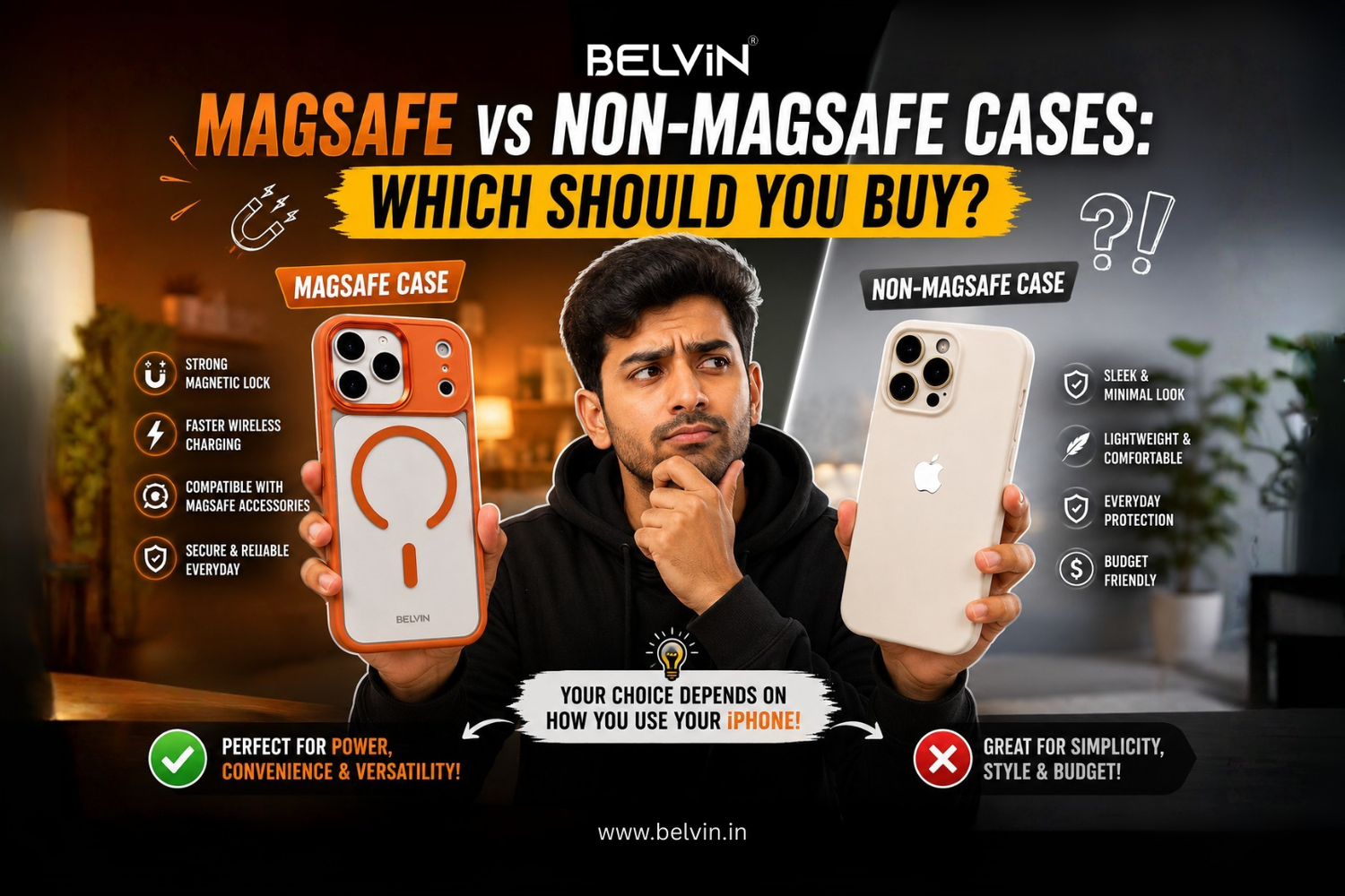 MagSafe vs Non-MagSafe Cases