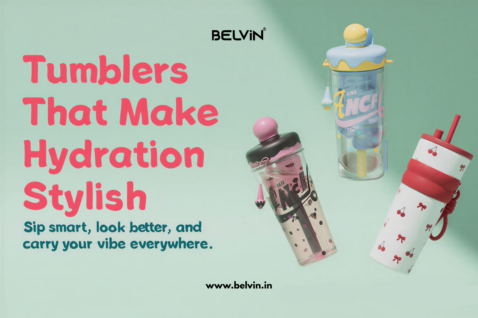 Stylish Tumblers & Reusable Water Bottles