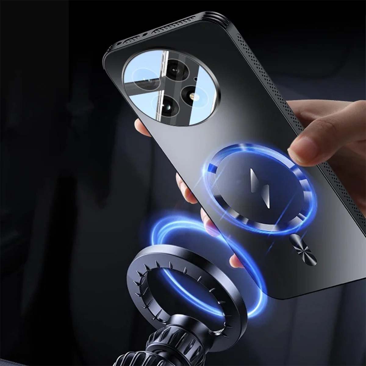 Elegant Frosted MagSafe Case - OnePlus