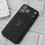 Luxury Monogram Leather Phone Cover