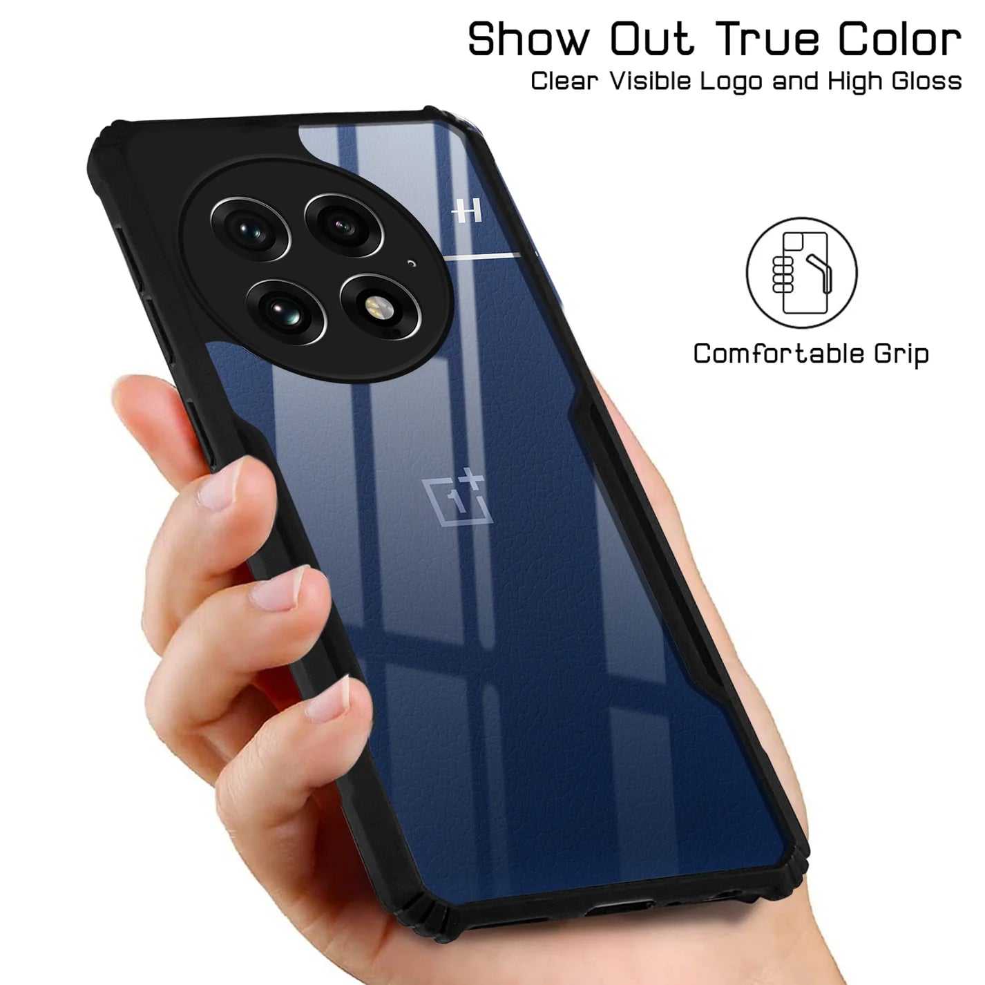 OnePlus - Shockproof Acrylic TPU Case