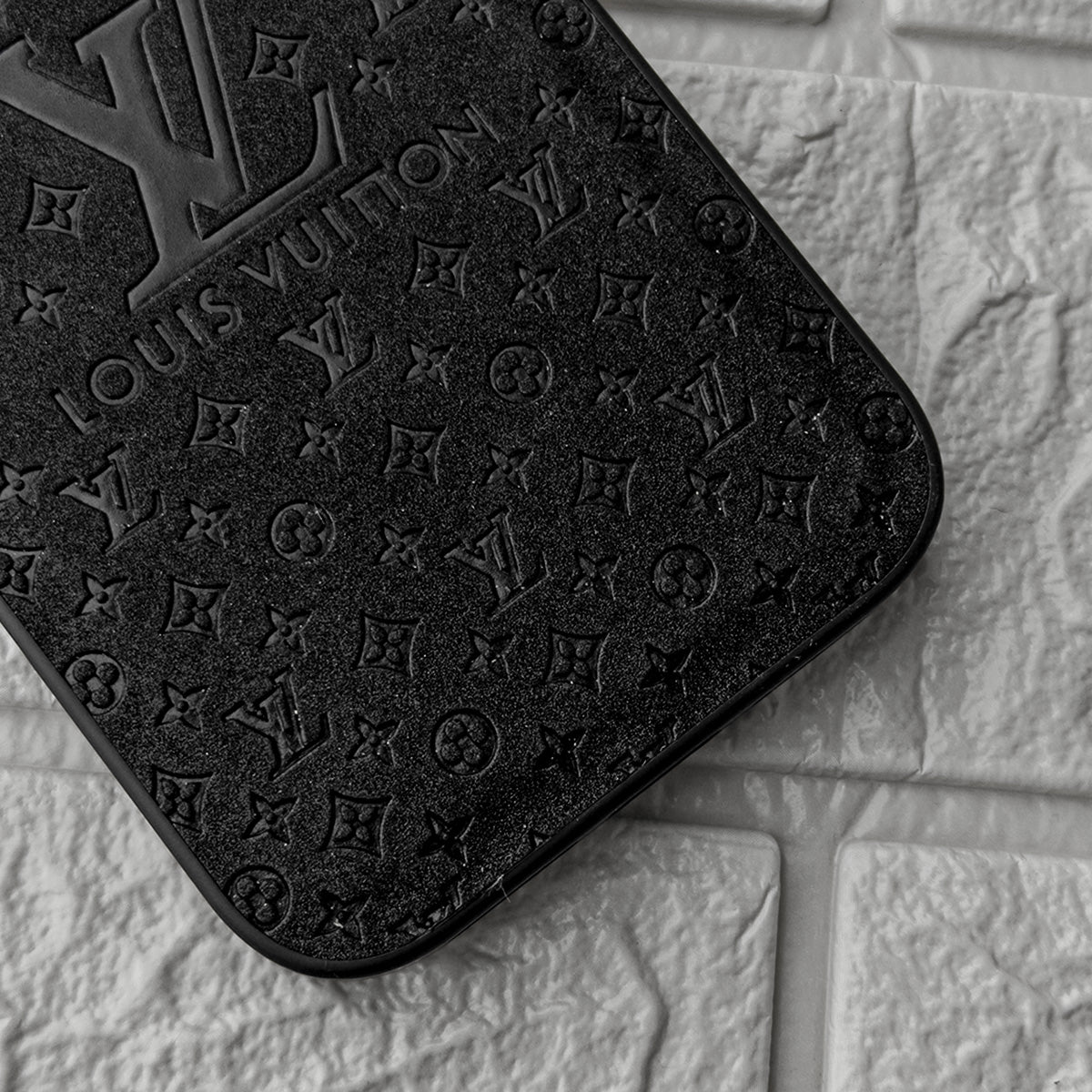 Luxury Monogram Leather Phone Cover