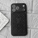 Luxury Monogram Leather Phone Cover