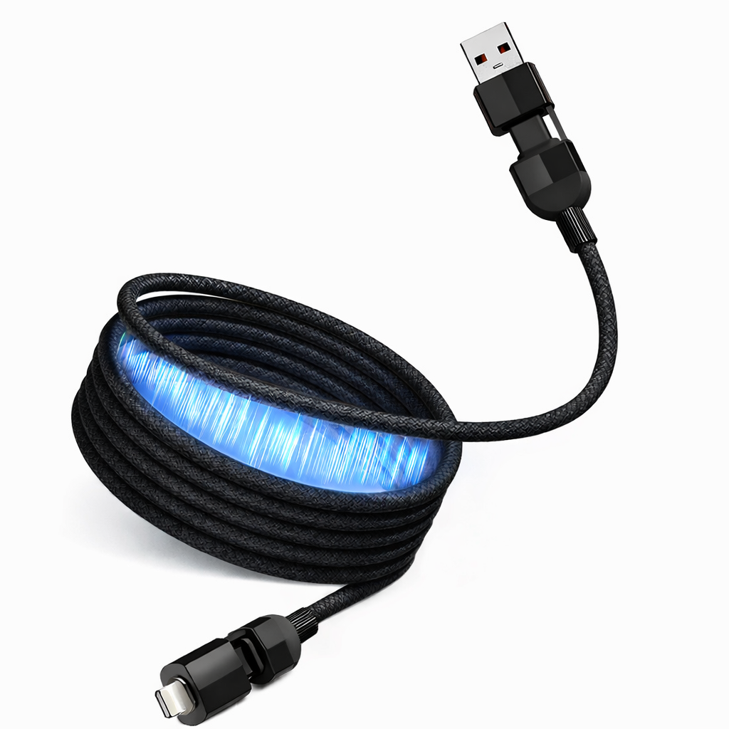 TetraLink 4-in-1 Braided Charging Cable