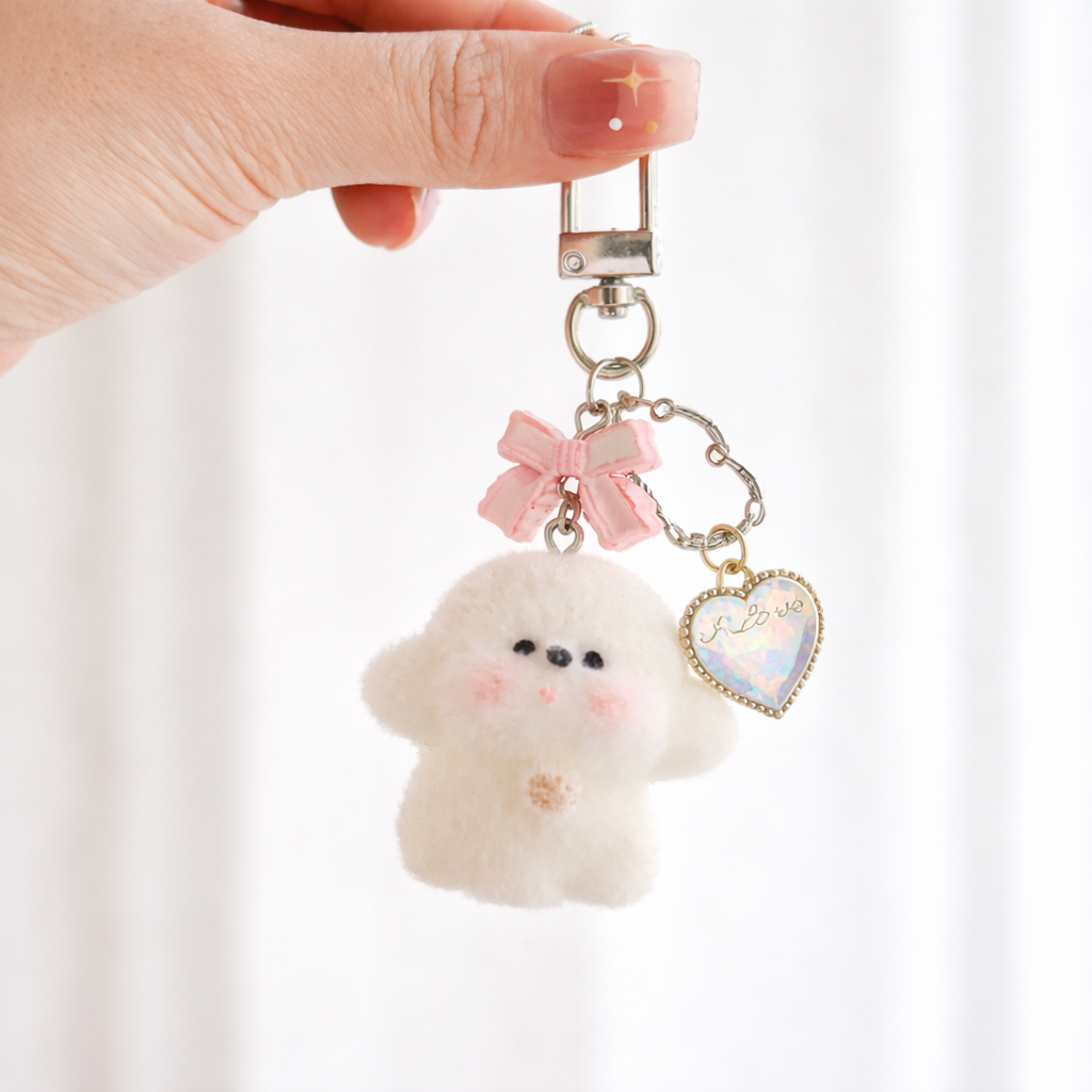 Sweetheart Lamb - Keychain