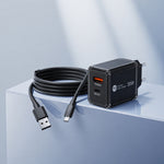 SnapVolt Fast Charge Combo Set - Black
