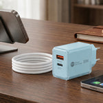 SnapVolt Fast Charge Combo Set - Blue