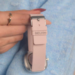 SquareFlex Silicone Strap Watch - Pink