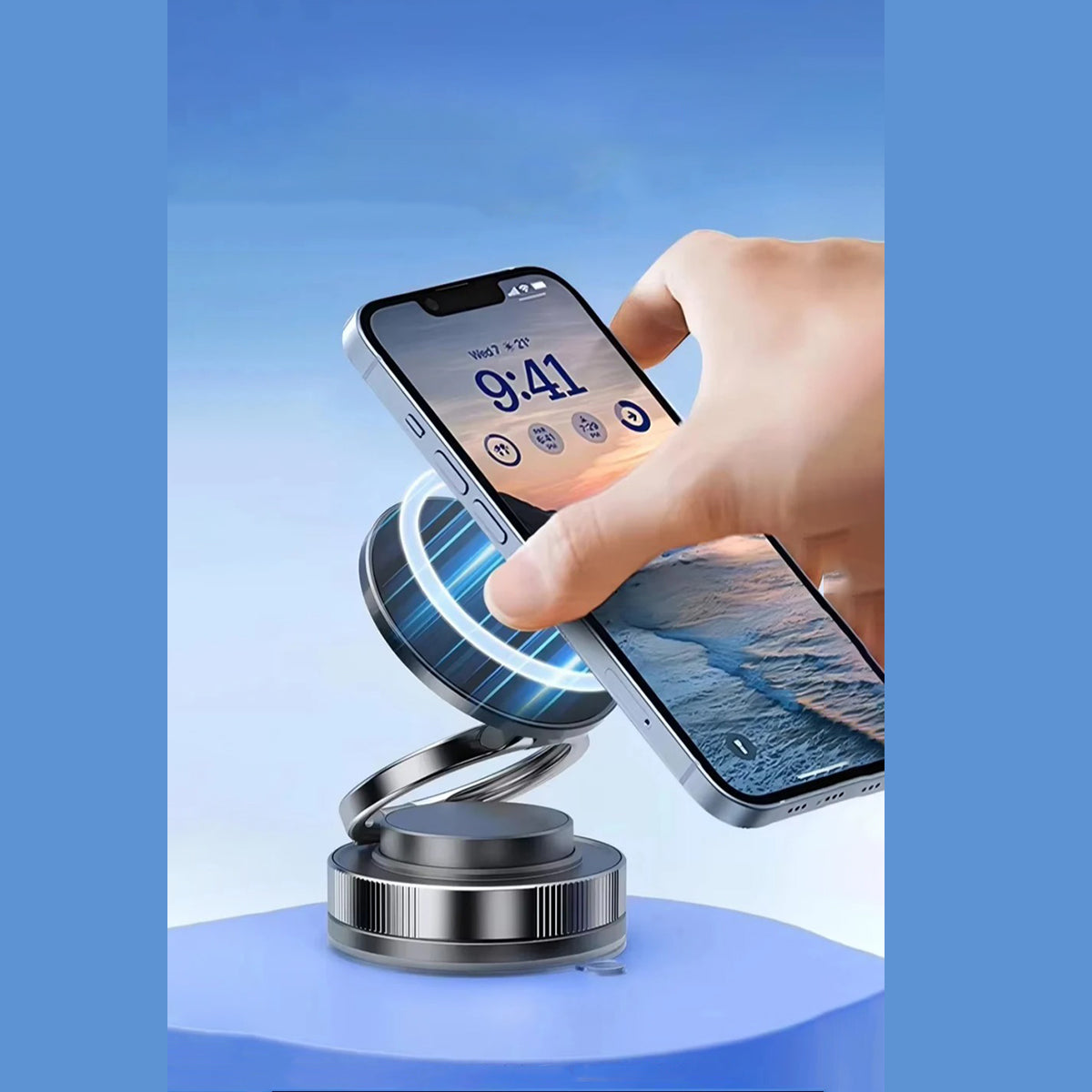 Vacuum Suction Magnetic Holder