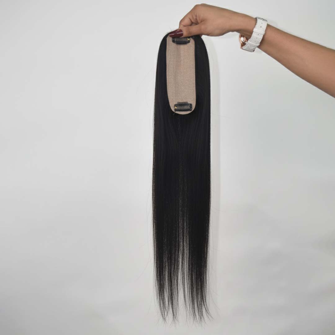 Silk Base Human Hair Topper 2.5Inc*5Inc