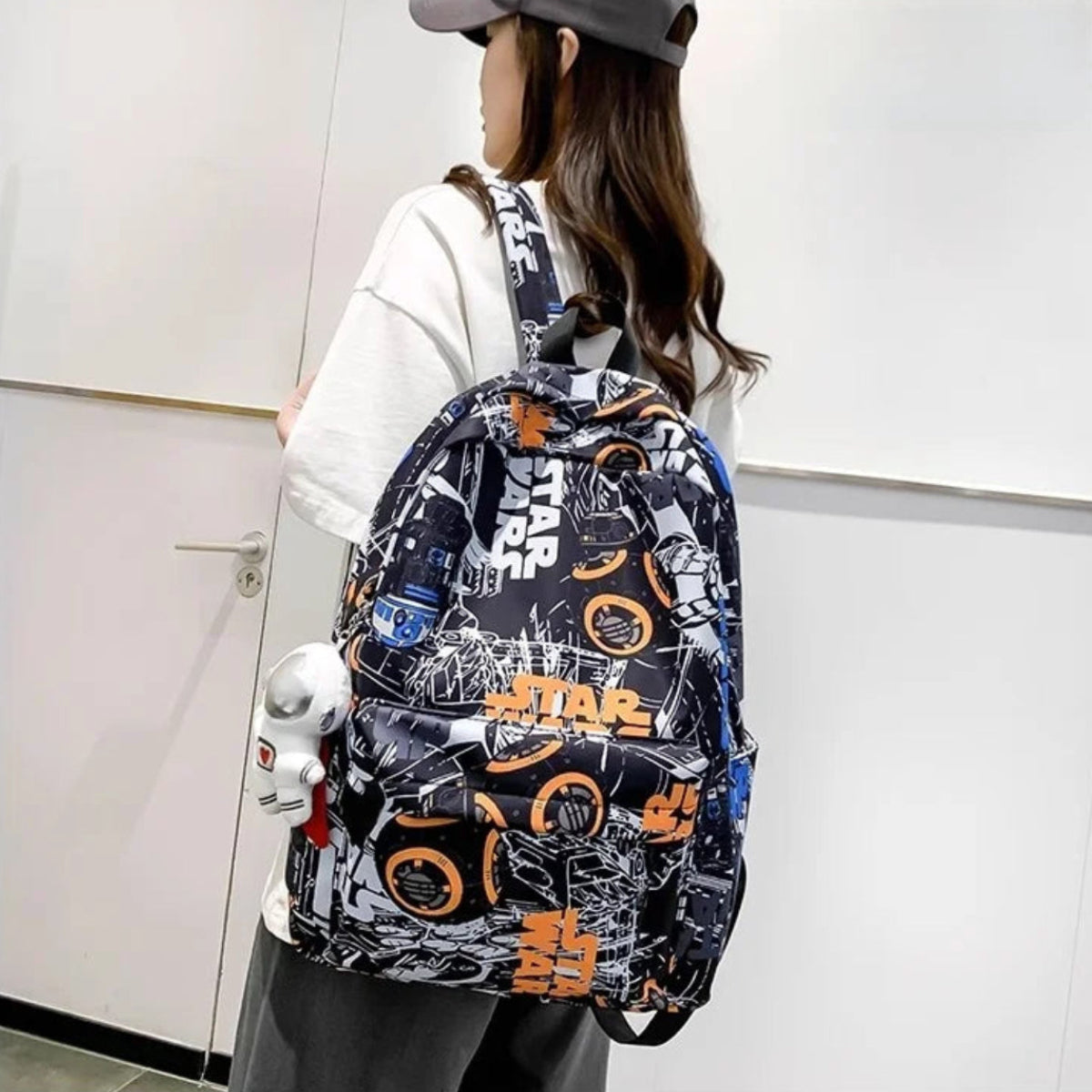 Space Droid Explorer Bag - Black