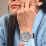 SquareFlex Silicone Strap Watch