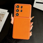 Premium Leather Texture Case - Samsung