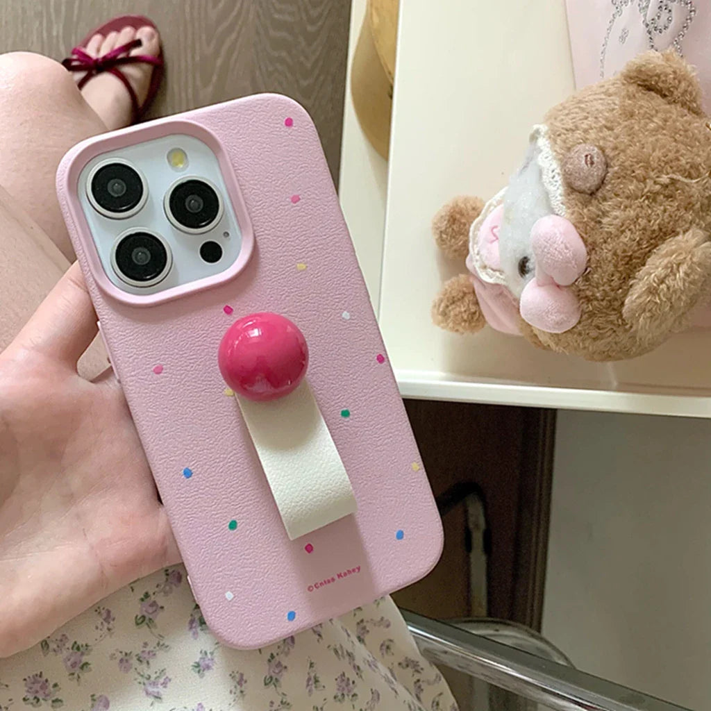 Pear Ring Bead Buckle Case